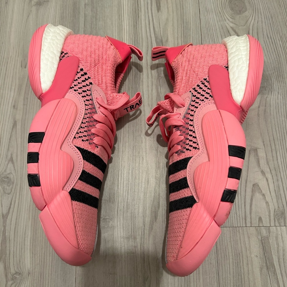 Men’s Pink Adidas Athletic Shoes - Picture 2 of 8